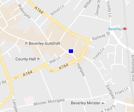 Beverley map